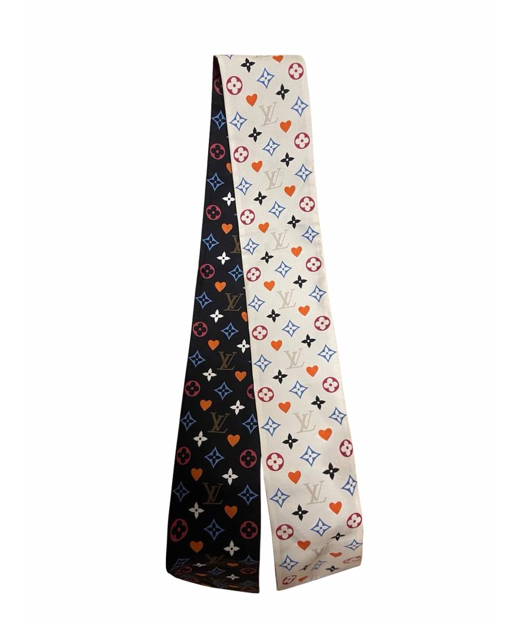 LOUIS VUITTON Мульти шелковый платок, фото 1