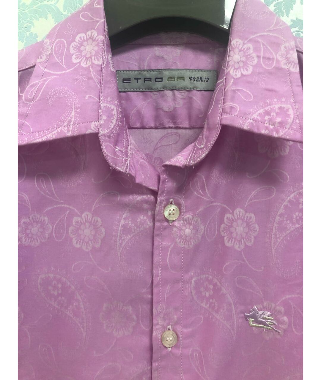 ETRO Розовая хлопковая детская рубашка, фото 4