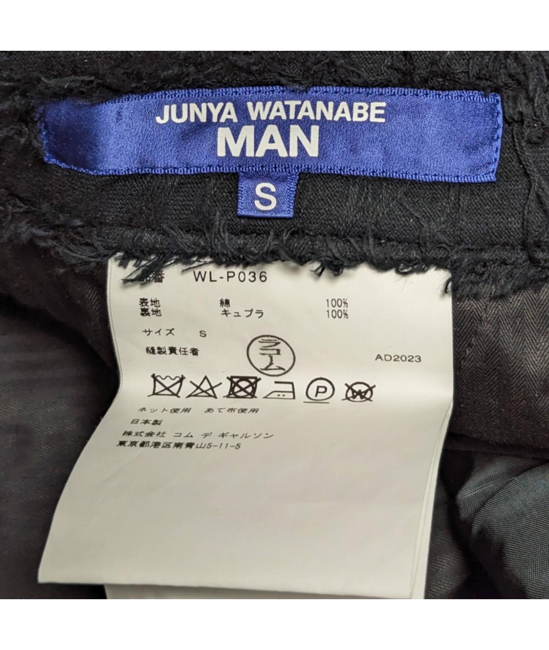 JUNYA WATANABE Черный хлопковый комбинезон, фото 4