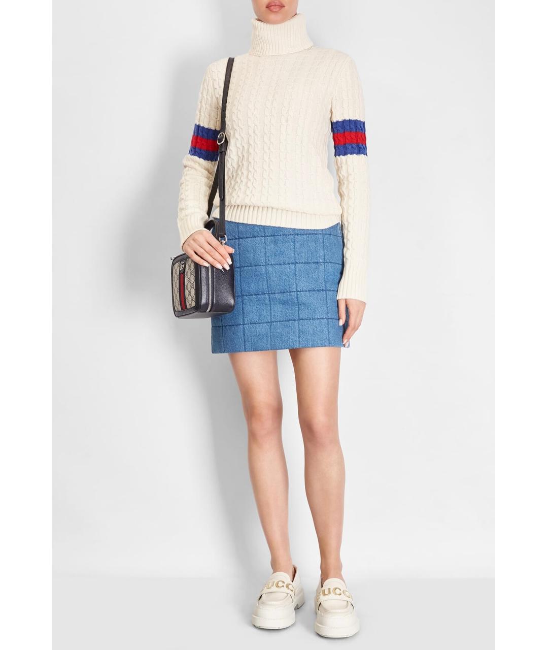 GUCCI Бежевый джемпер / свитер, фото 2