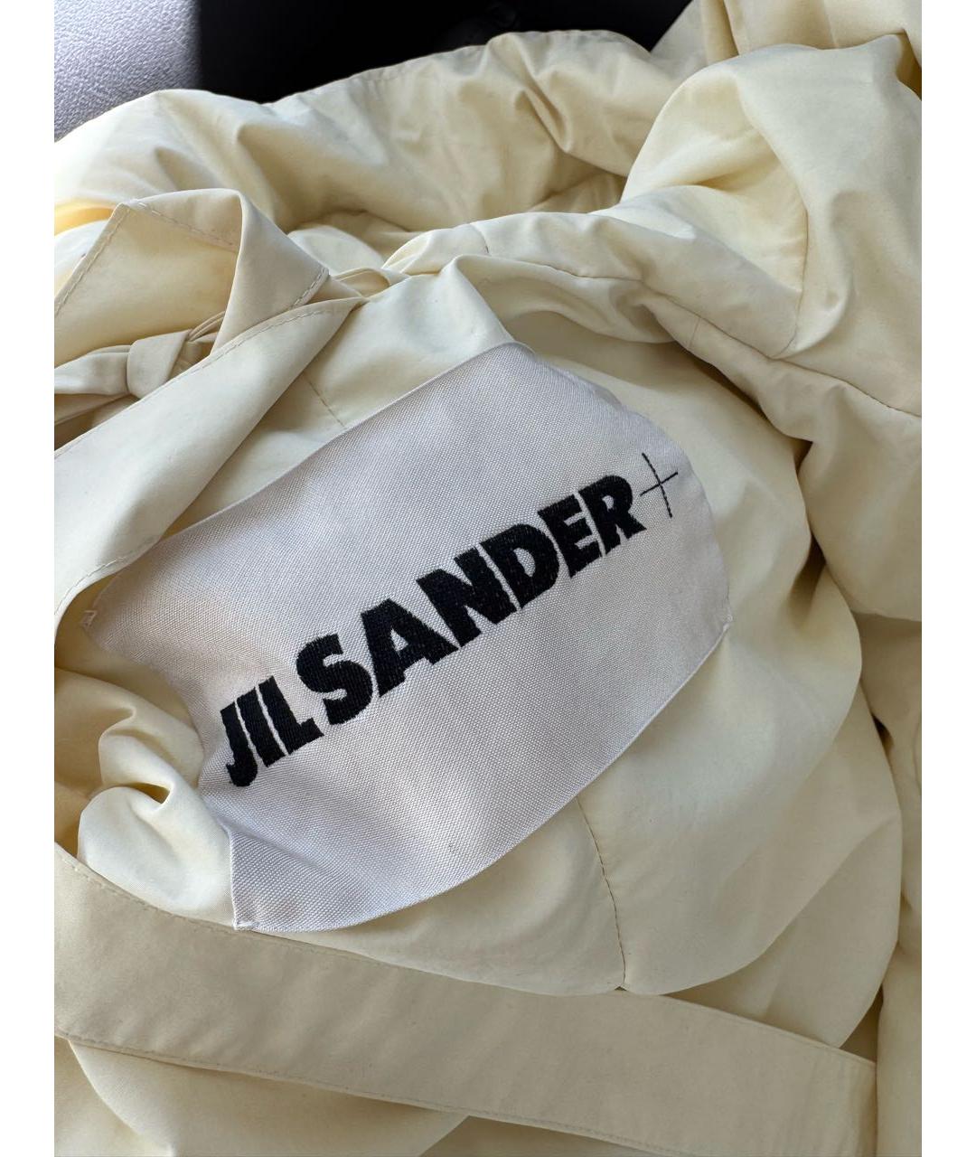 JIL SANDER Бежевый пуховик, фото 5