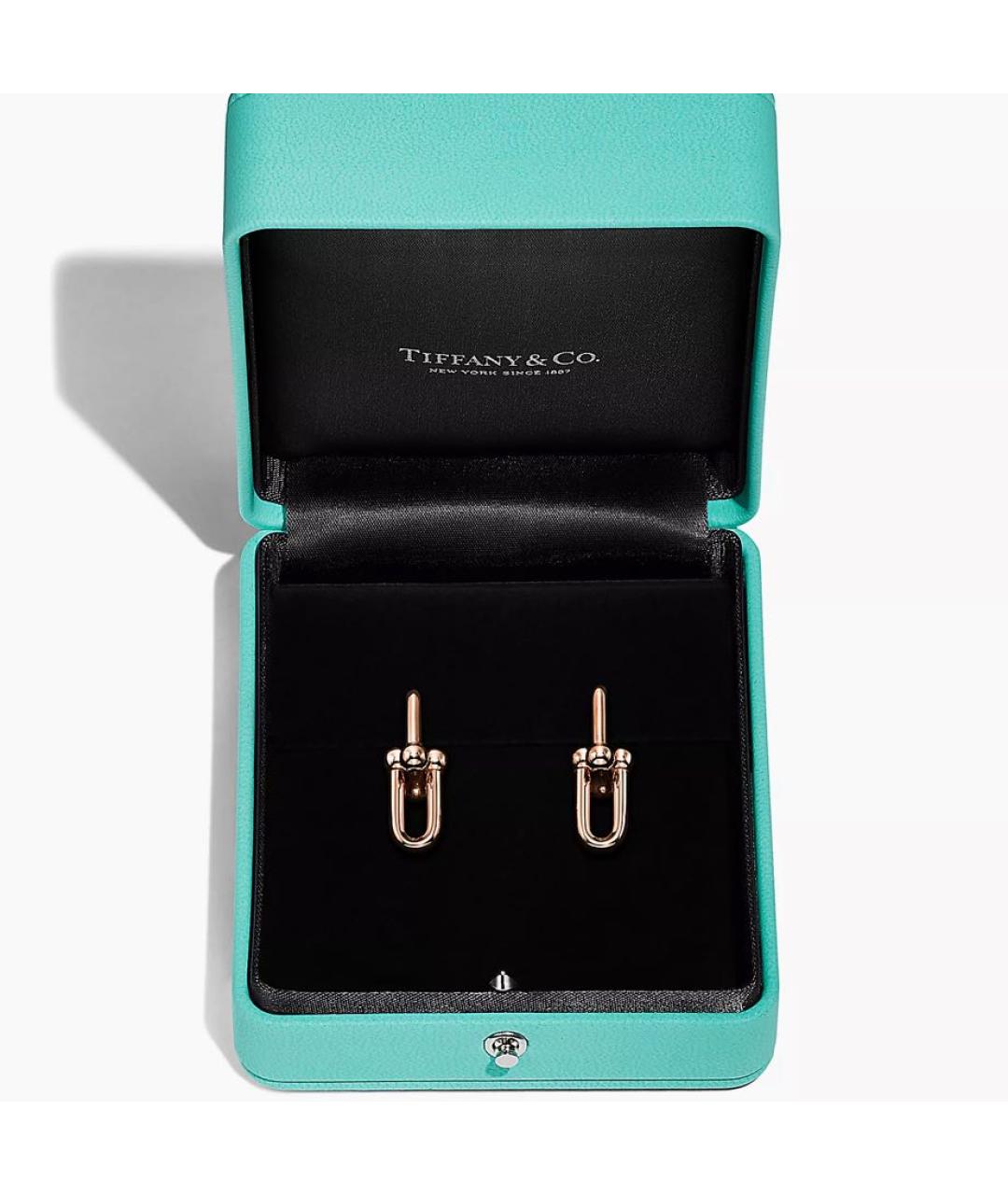 TIFFANY&CO Золотые серьги из розового золота, фото 3