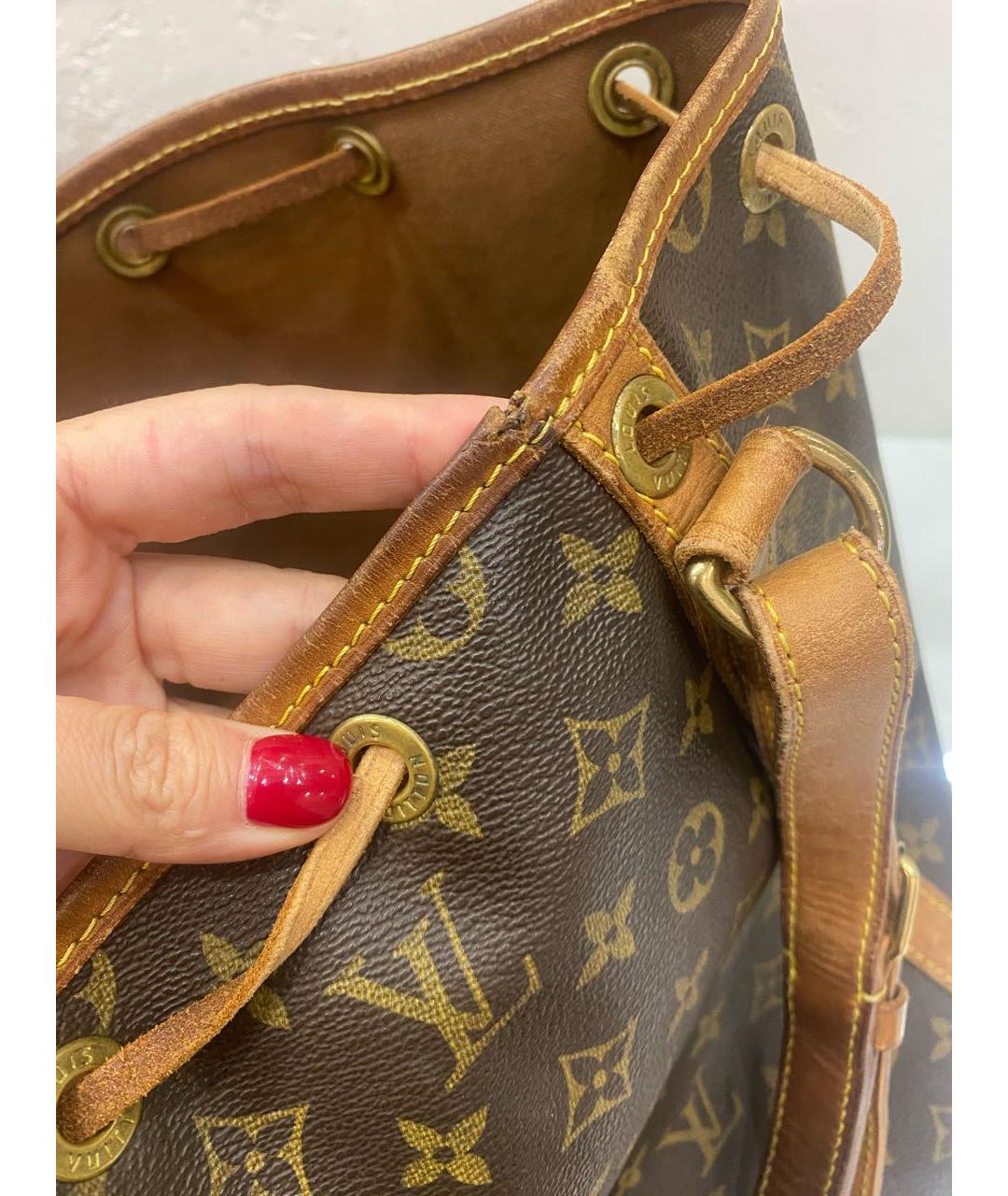 LOUIS VUITTON Кожаная сумка тоут, фото 3