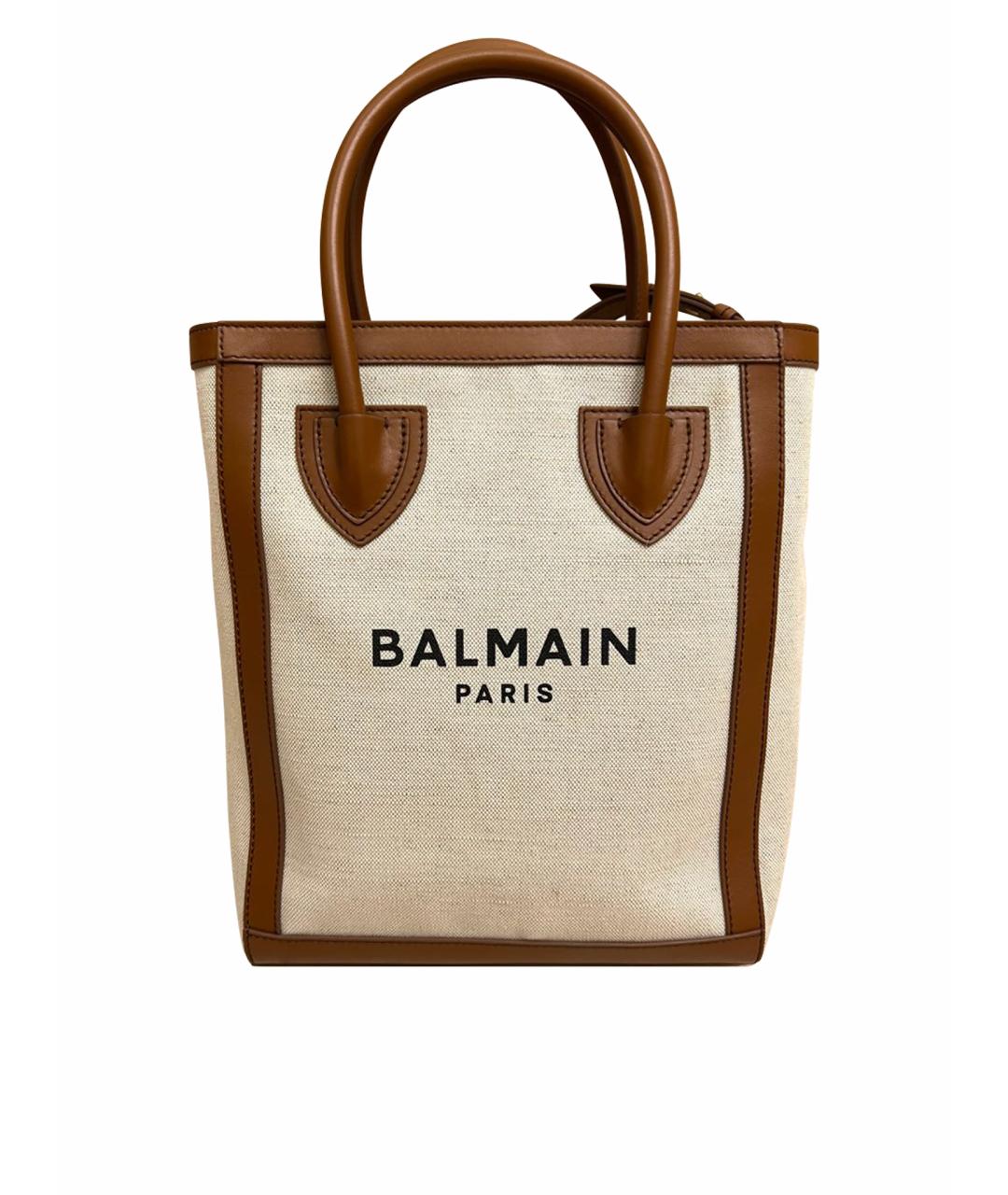 BALMAIN Кожаная сумка тоут, фото 1