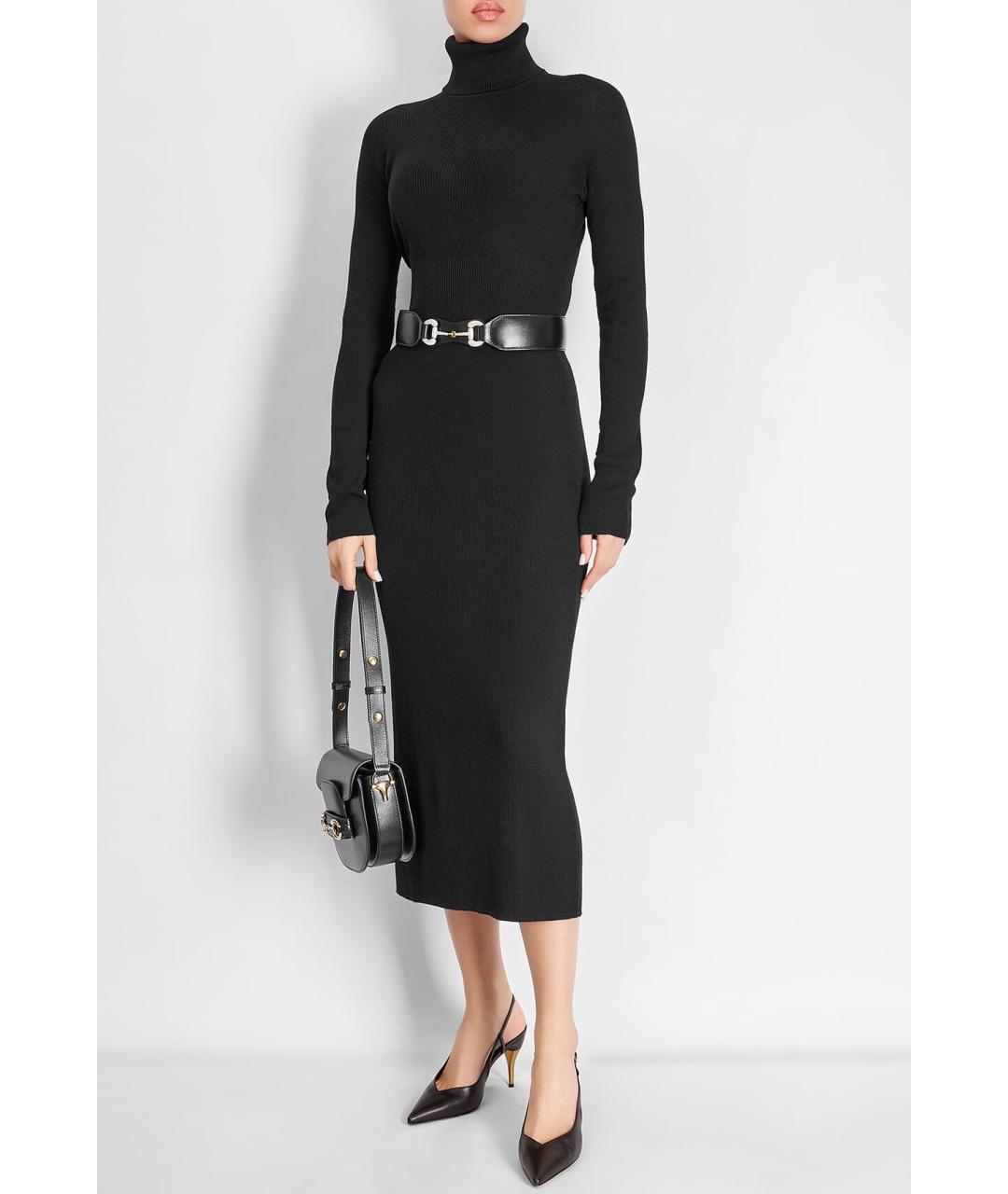 GUCCI Черное повседневное платье, фото 2