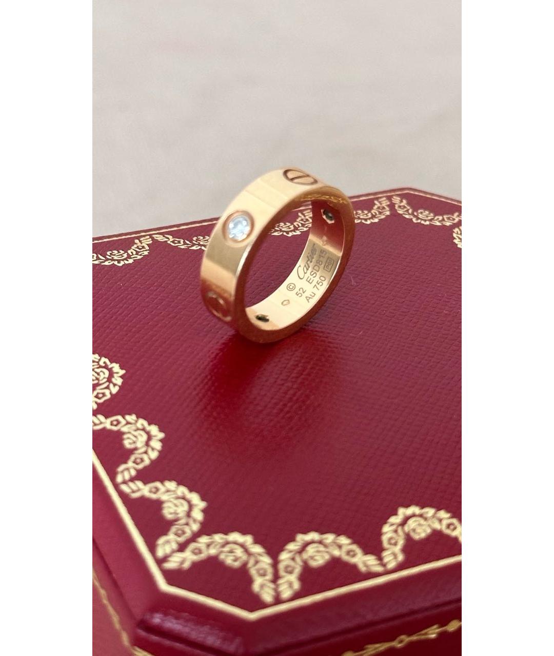 CARTIER Золотое кольцо из розового золота, фото 5