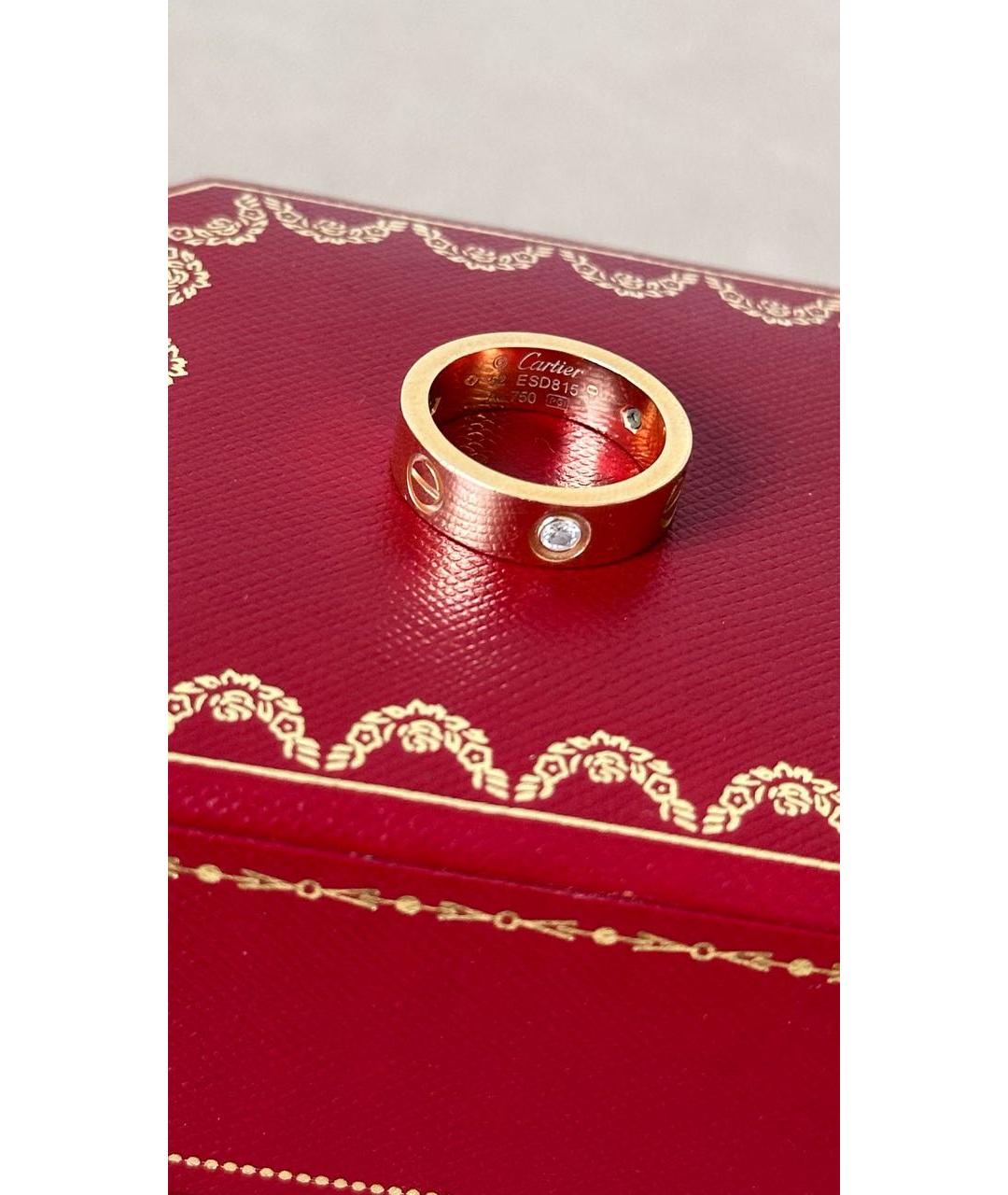 CARTIER Золотое кольцо из розового золота, фото 4