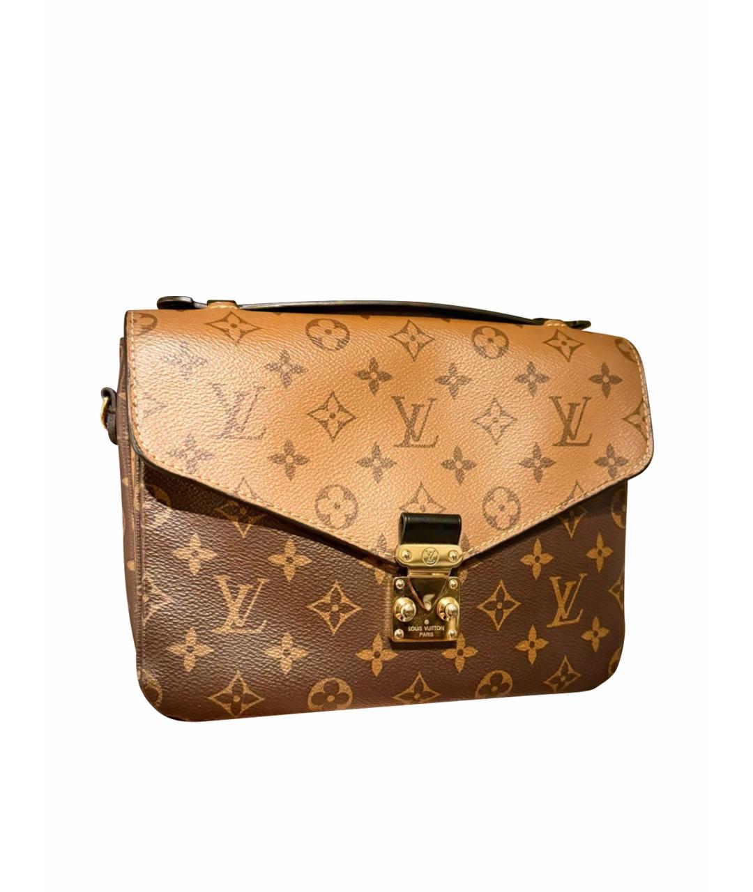 LOUIS VUITTON Коричневая сумка через плечо, фото 1