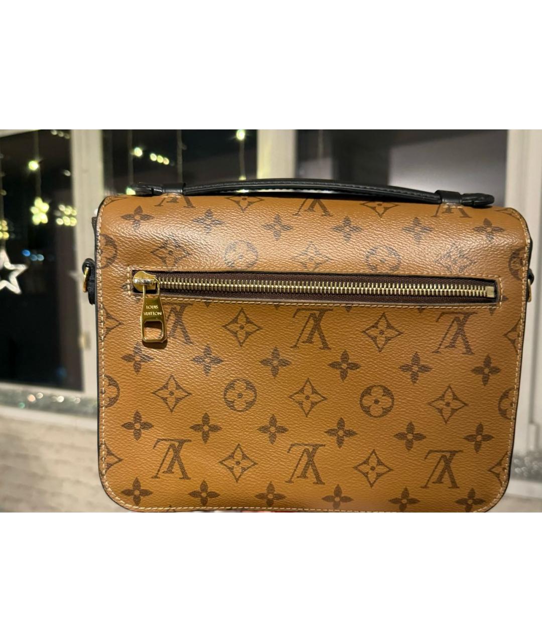 LOUIS VUITTON Коричневая сумка через плечо, фото 4