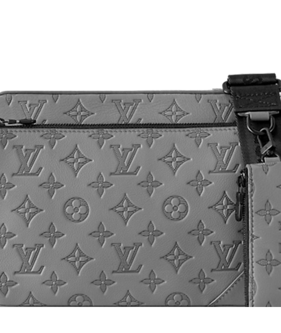 LOUIS VUITTON Серая сумка на плечо, фото 2