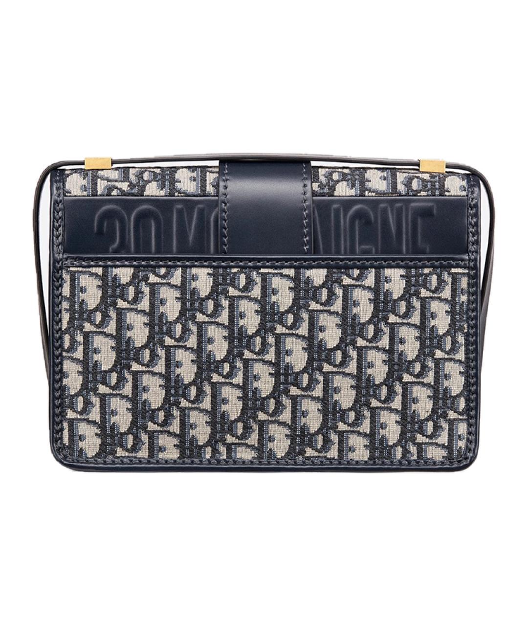 CHRISTIAN DIOR Темно-синяя сумка через плечо, фото 2