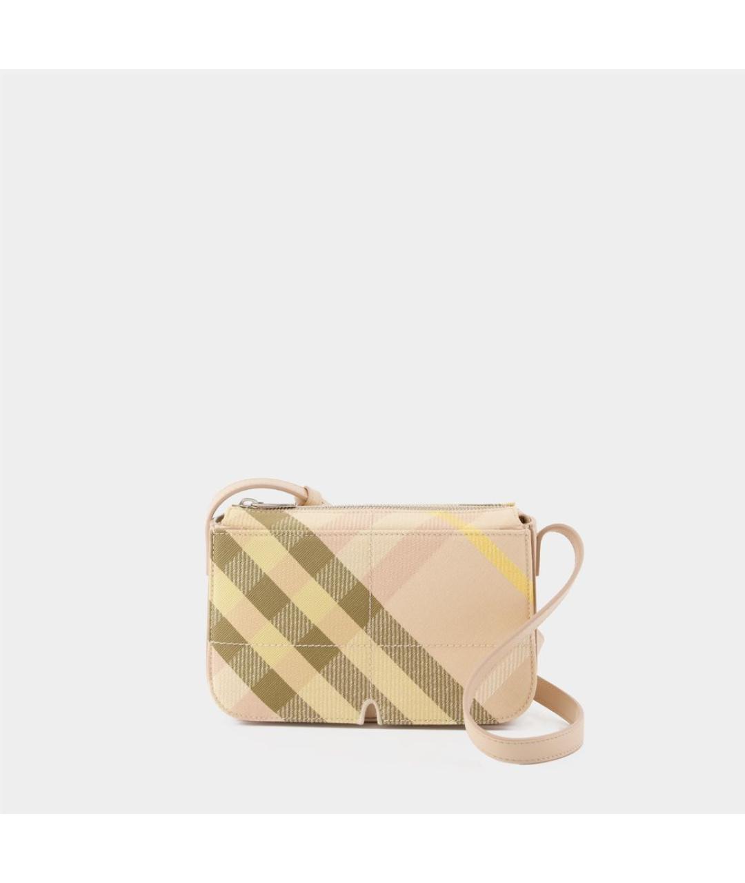 BURBERRY Розовая сумка через плечо, фото 5