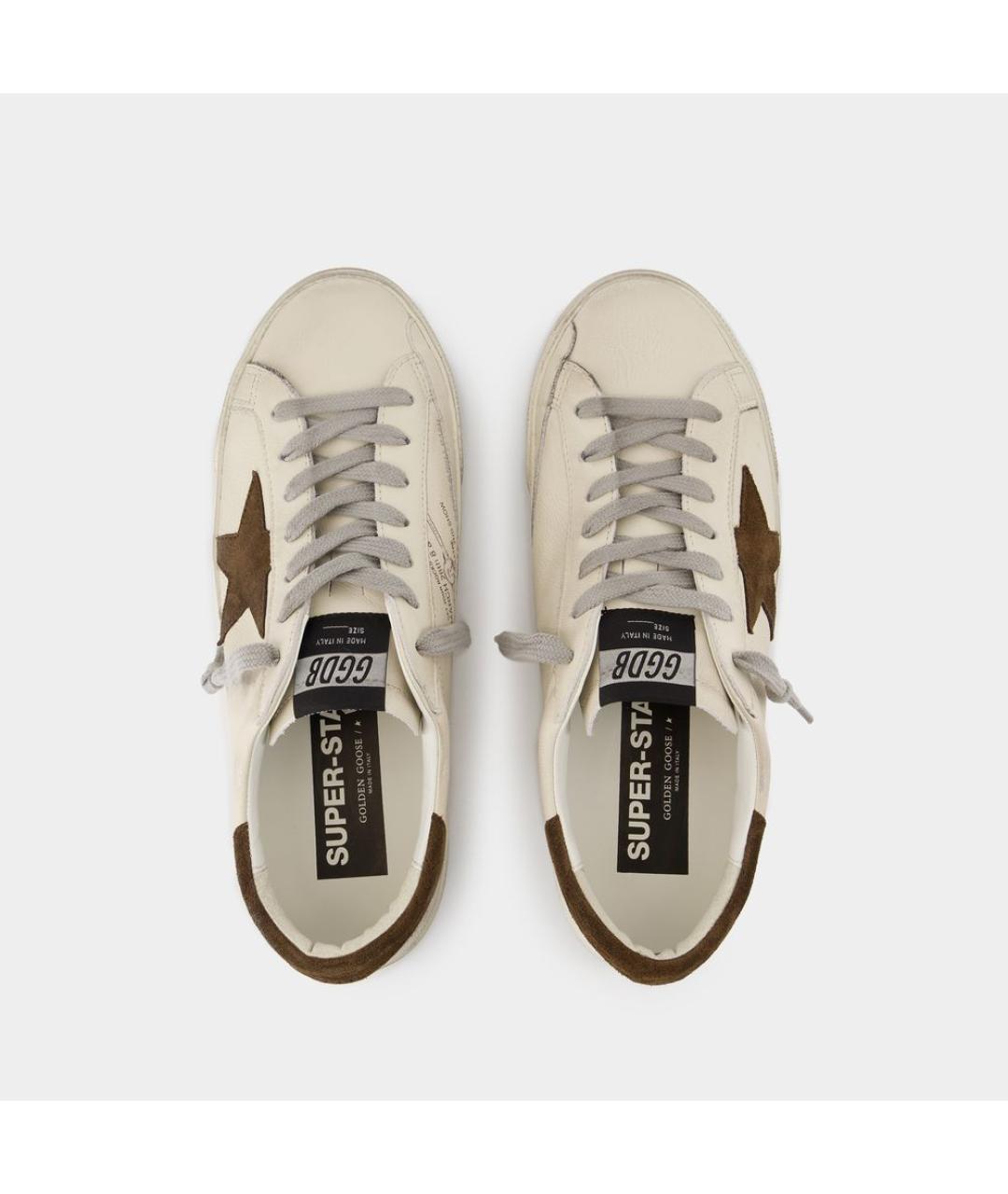 GOLDEN GOOSE DELUXE BRAND Мульти кожаные низкие кроссовки / кеды, фото 4