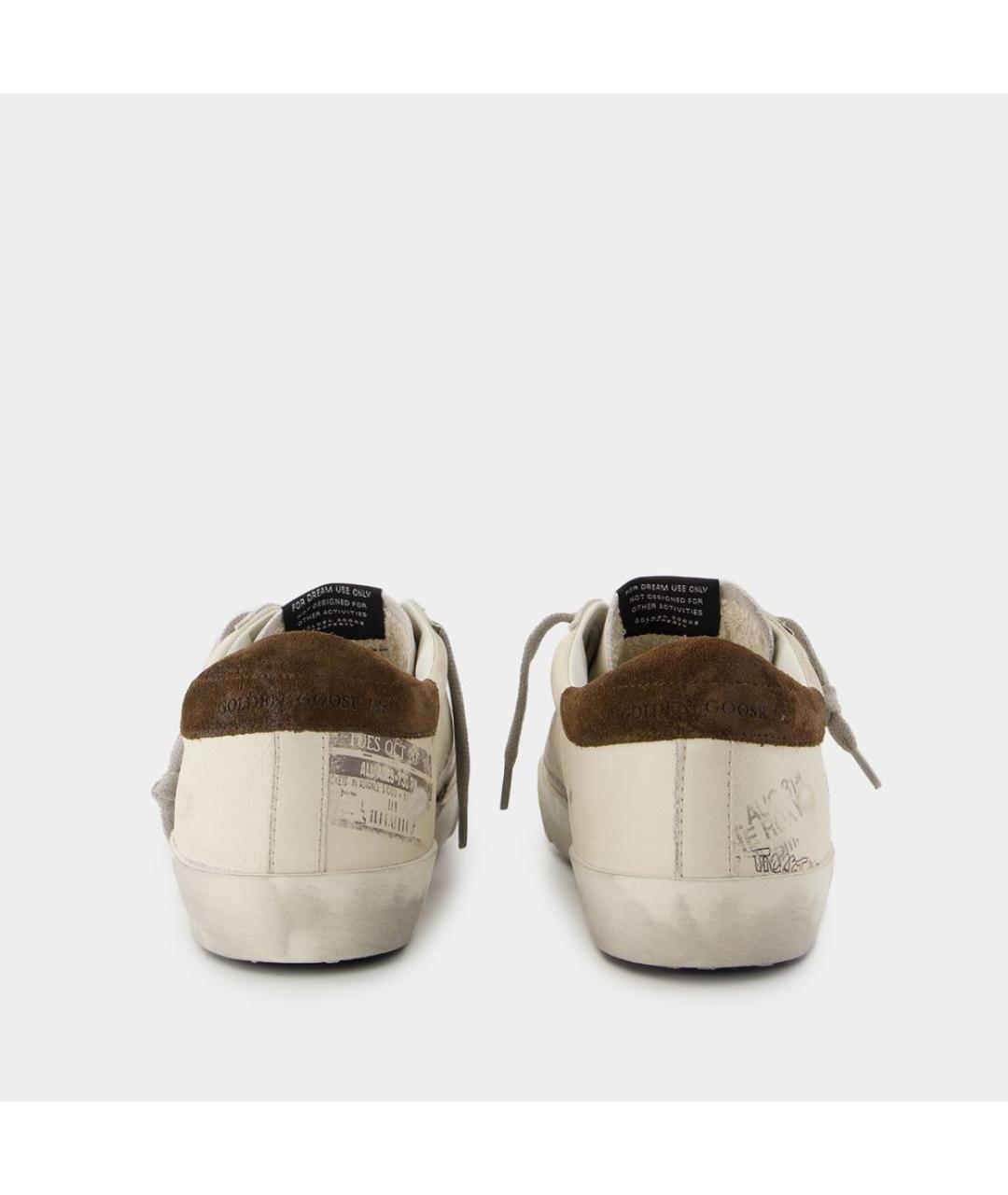 GOLDEN GOOSE DELUXE BRAND Мульти кожаные низкие кроссовки / кеды, фото 3