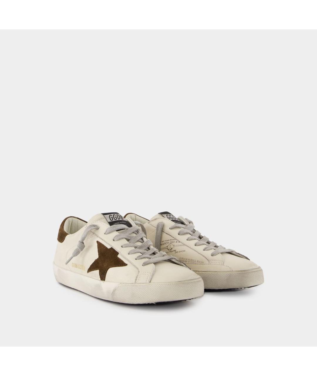GOLDEN GOOSE DELUXE BRAND Мульти кожаные низкие кроссовки / кеды, фото 2