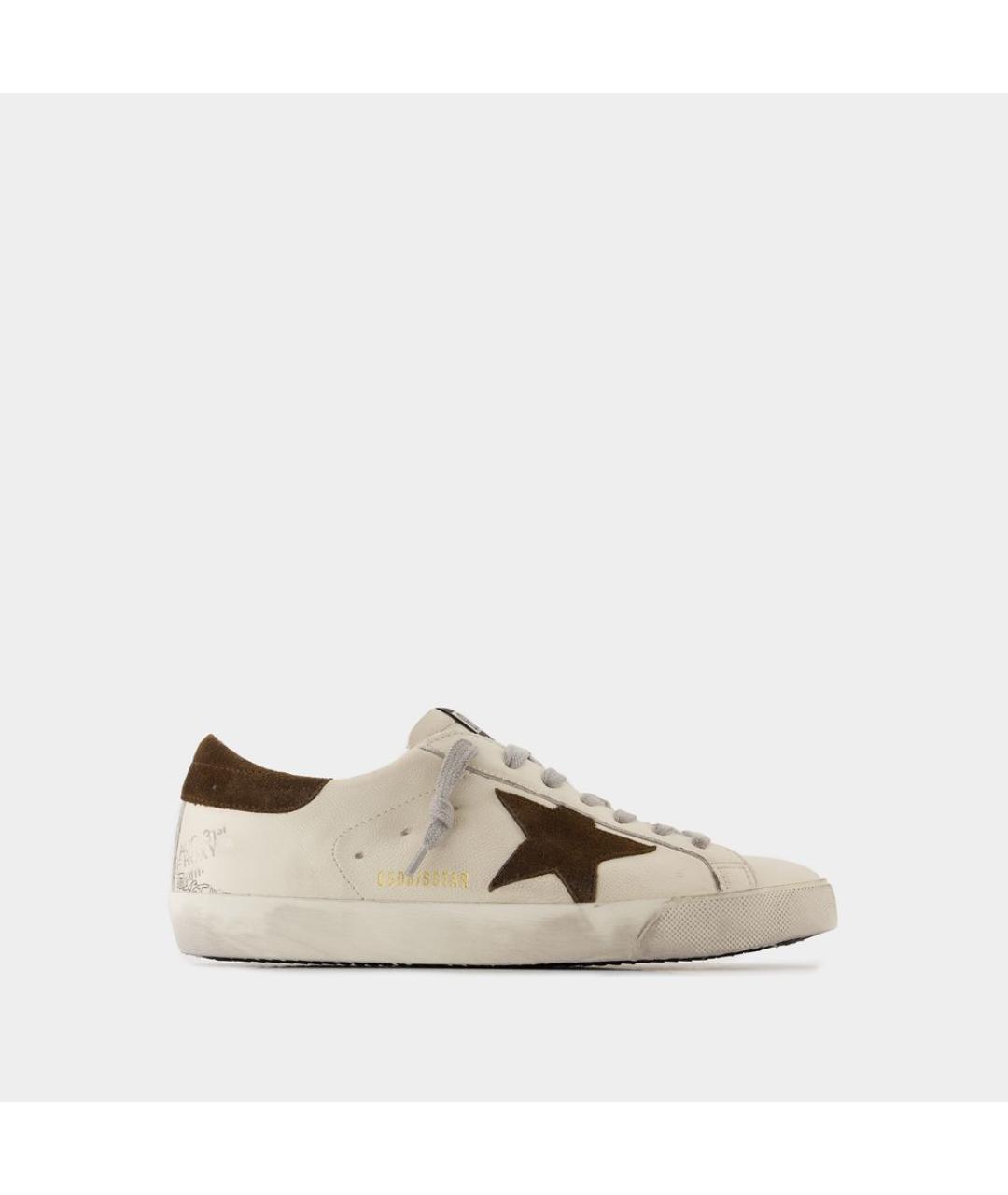 GOLDEN GOOSE DELUXE BRAND Мульти кожаные низкие кроссовки / кеды, фото 5