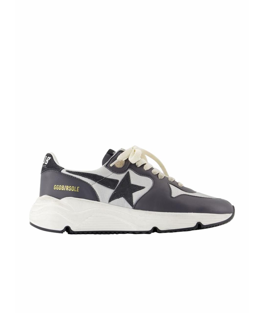 GOLDEN GOOSE DELUXE BRAND Мульти кожаные низкие кроссовки / кеды, фото 1