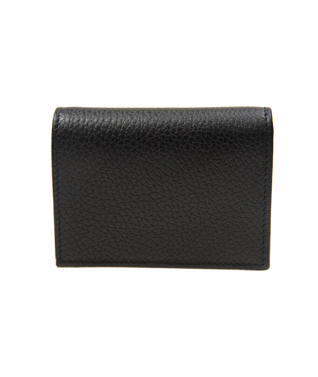 GUCCI Черный кожаный кошелек, фото 3