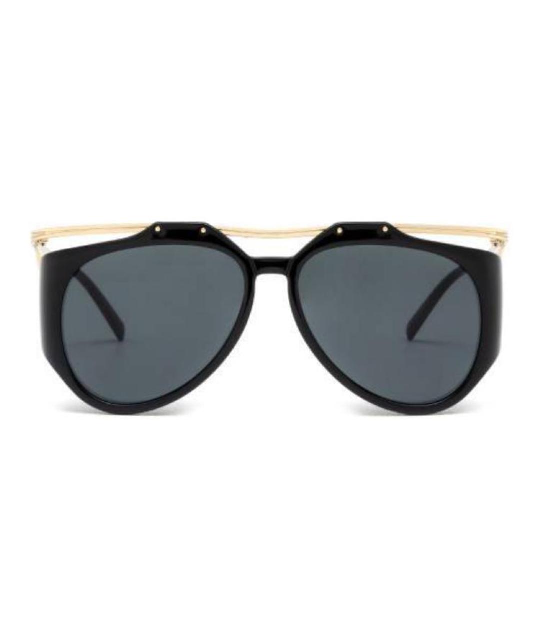 SAINT LAURENT Черные пластиковые солнцезащитные очки, фото 2