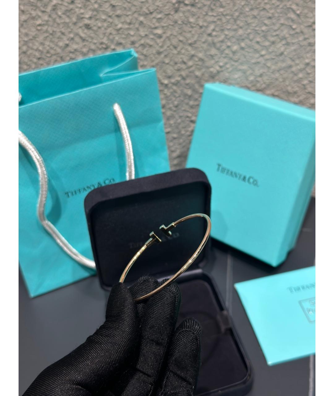 TIFFANY&CO Золотой браслет из розового золота, фото 4
