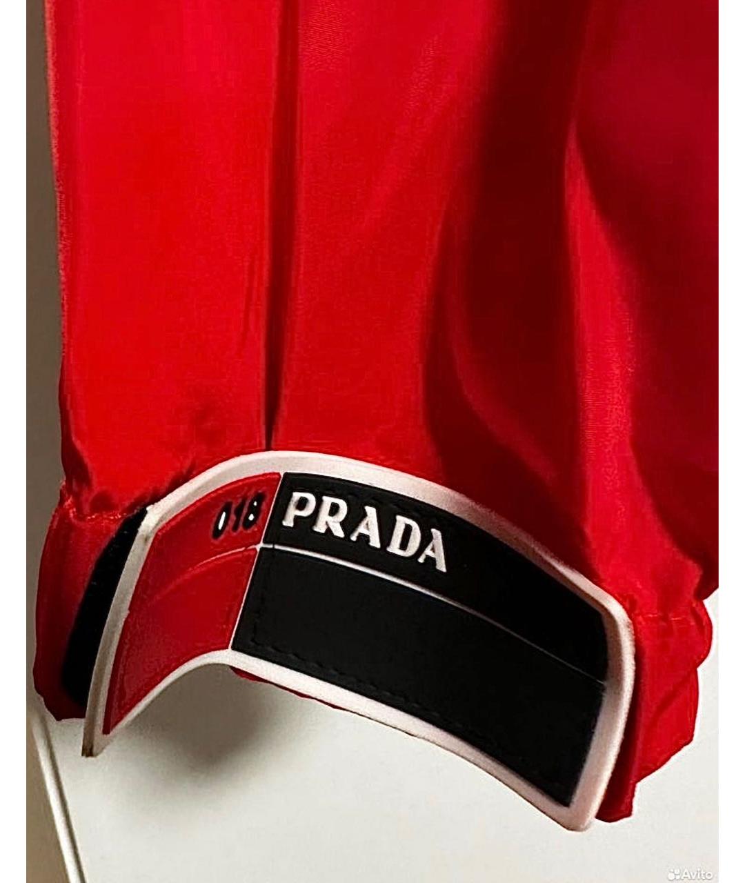 PRADA Красная куртка, фото 4