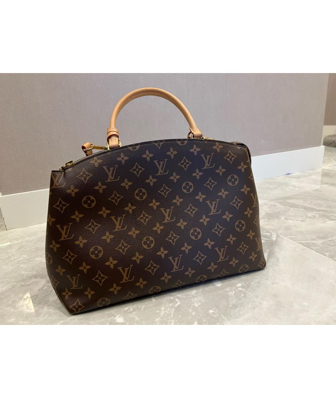 LOUIS VUITTON Коричневая сумка через плечо, фото 3