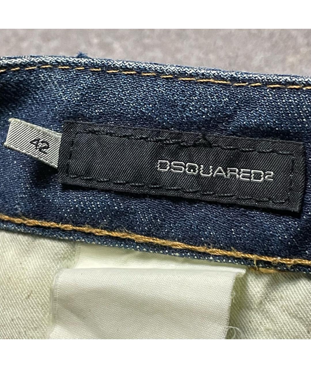 DSQUARED2 Синие джинсы скинни, фото 6