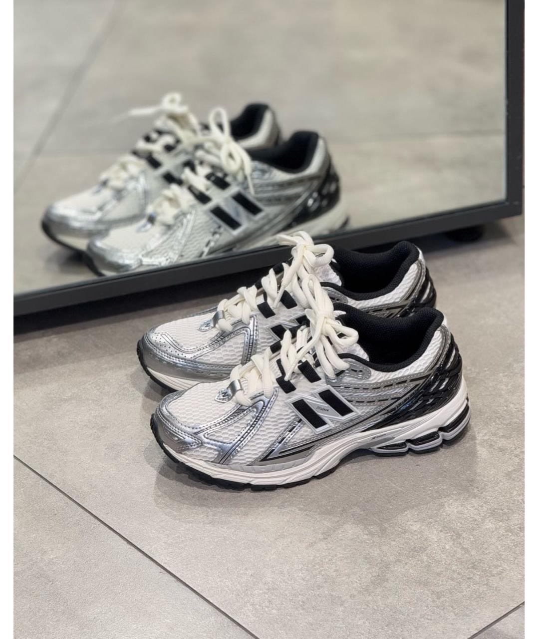 NEW BALANCE Серые кроссовки, фото 2