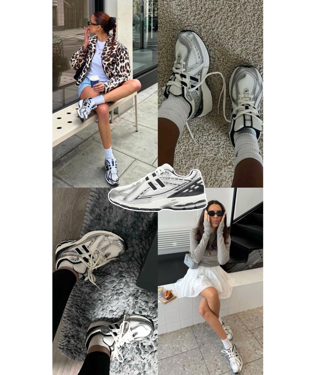 NEW BALANCE Серые кроссовки, фото 6