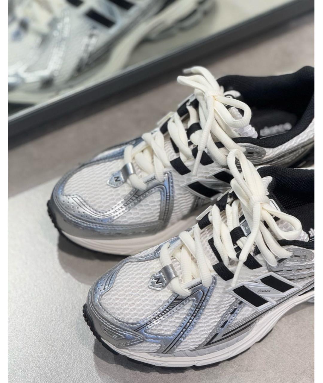 NEW BALANCE Серые кроссовки, фото 3