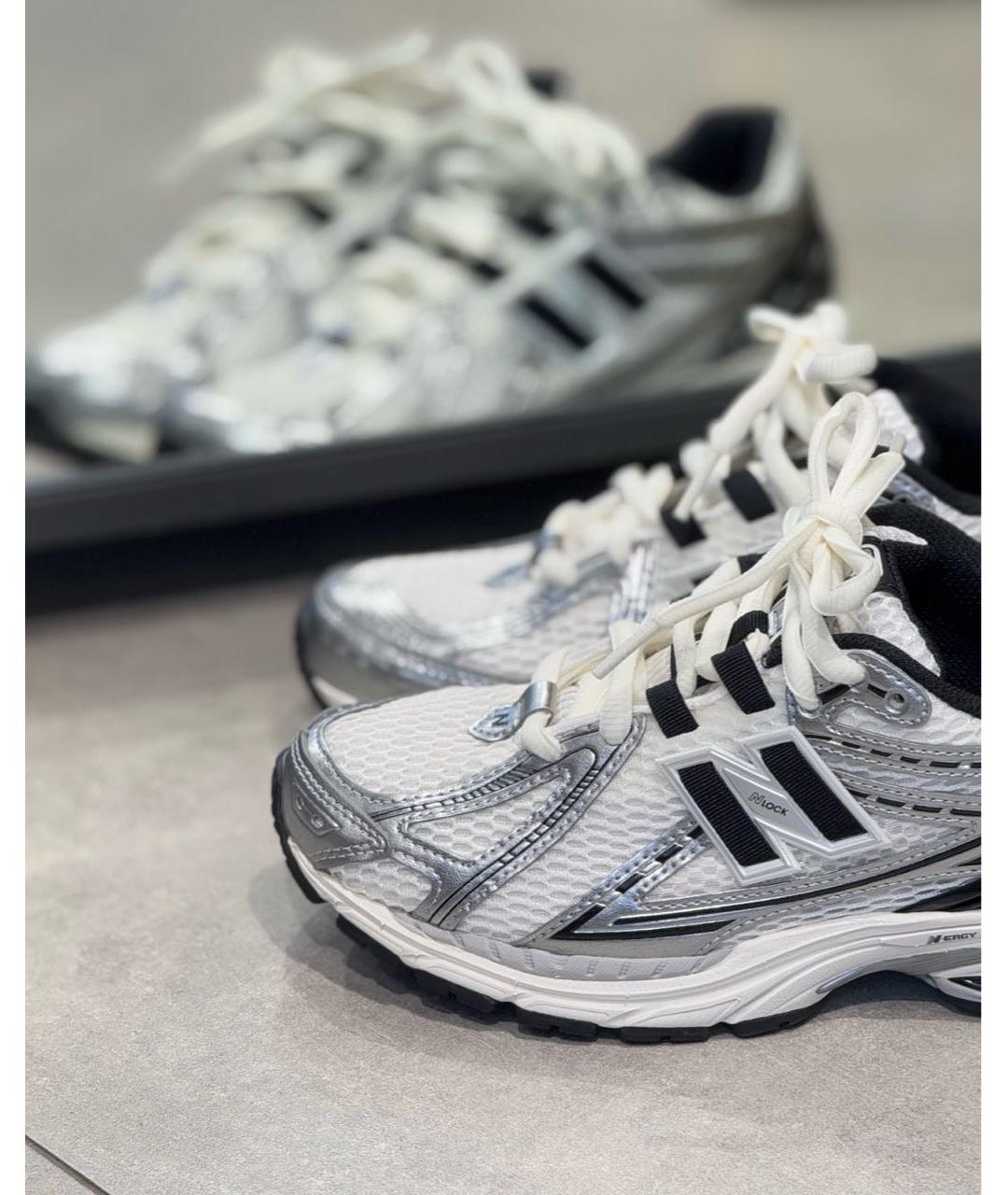 NEW BALANCE Серые кроссовки, фото 4
