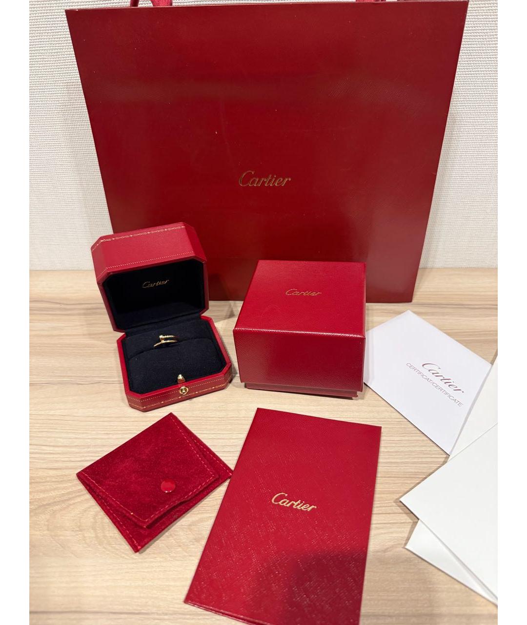 CARTIER Желтое кольцо из желтого золота, фото 2