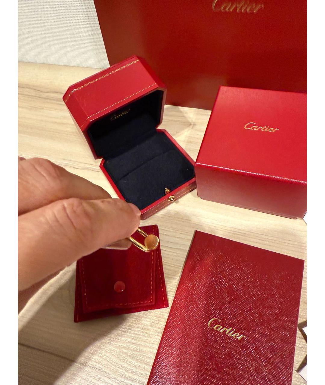 CARTIER Желтое кольцо из желтого золота, фото 4