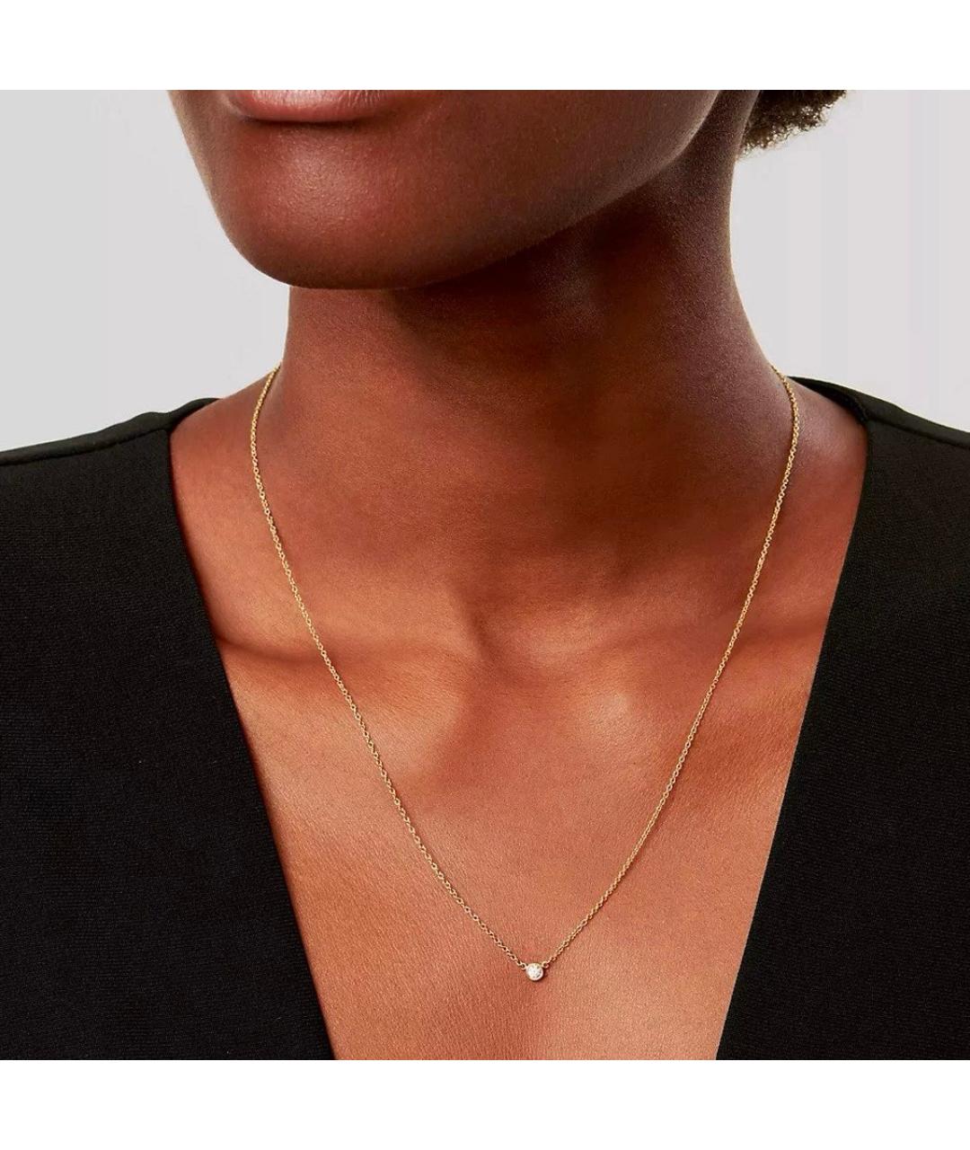 TIFFANY&CO Желтое колье из желтого золота, фото 4