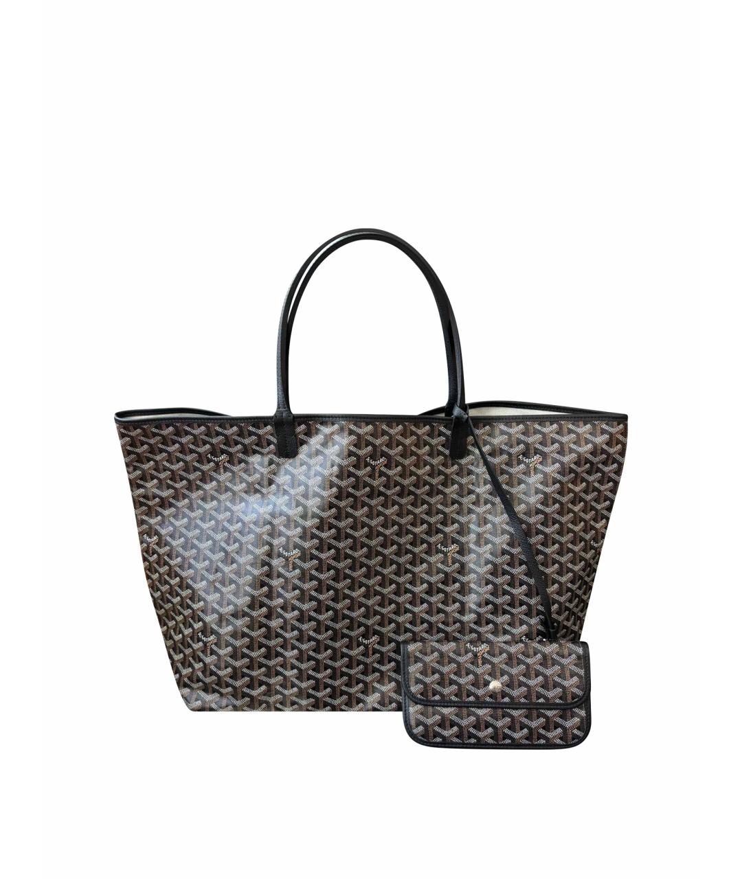 GOYARD Черная сумка тоут, фото 1