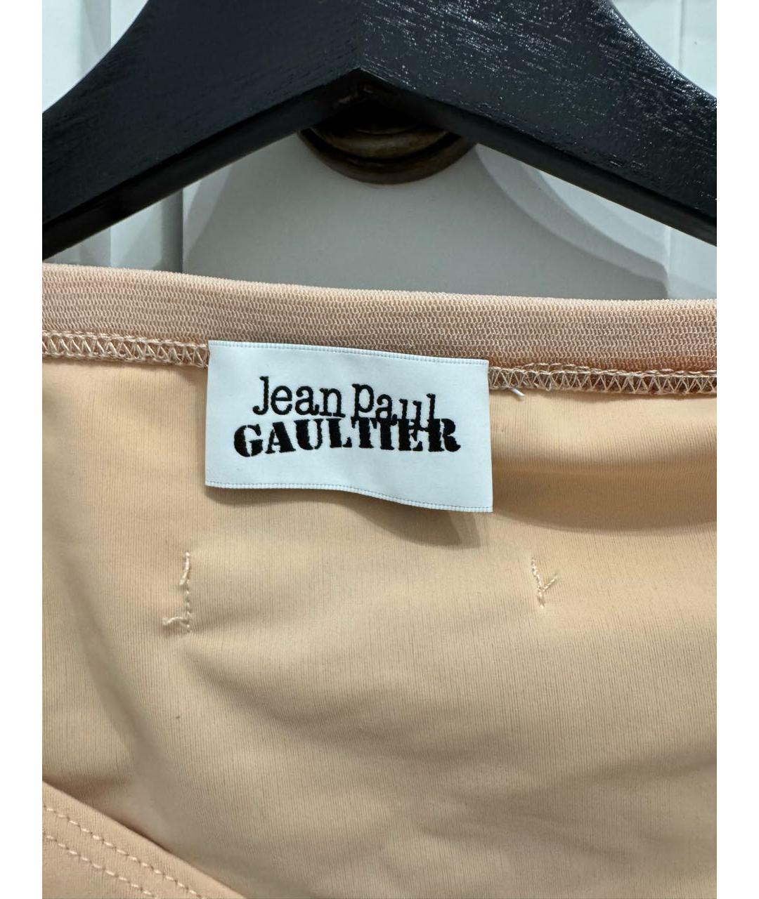 JEAN PAUL GAULTIER Мульти синтетическая юбка миди, фото 5