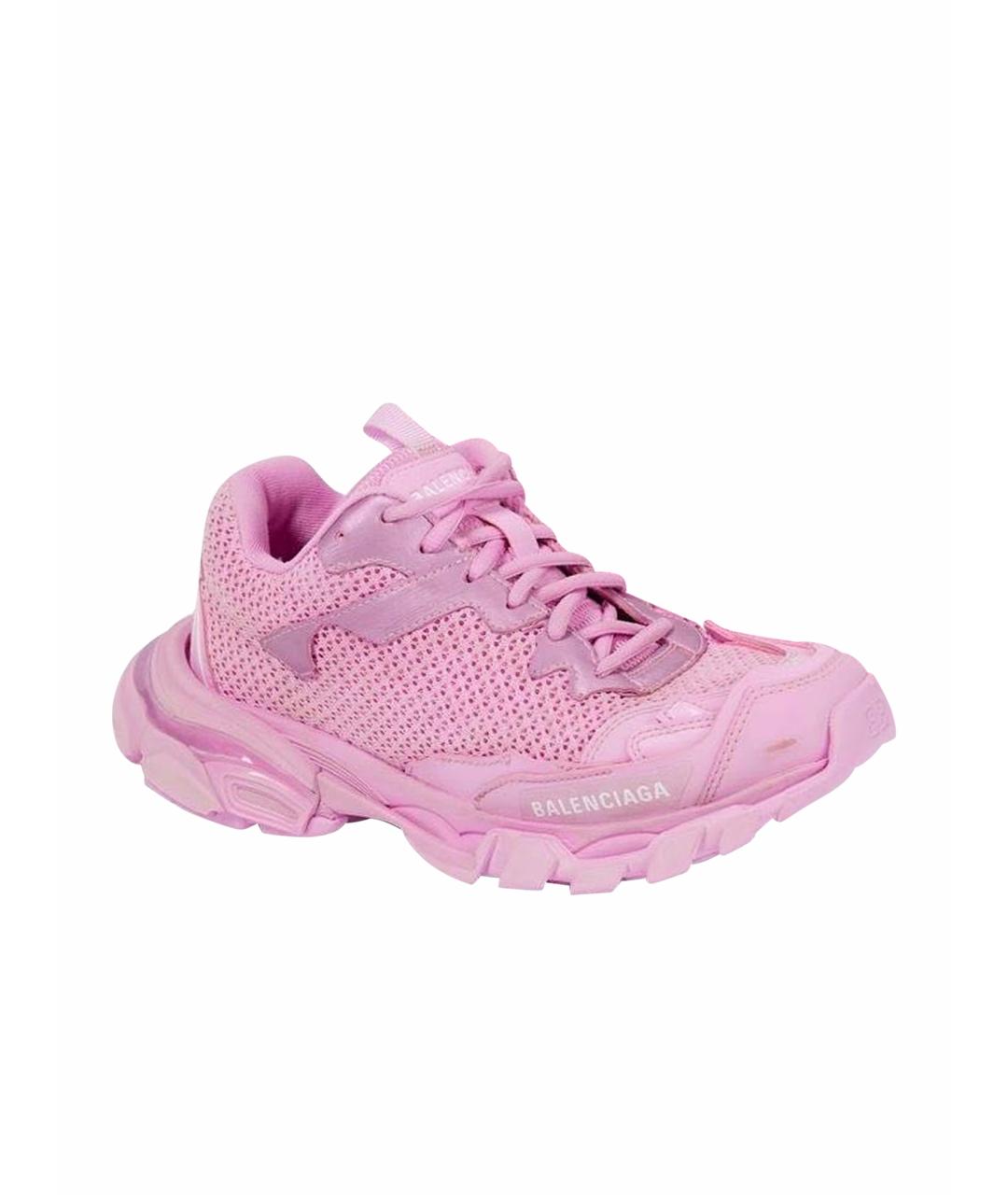 BALENCIAGA Розовые кроссовки, фото 1