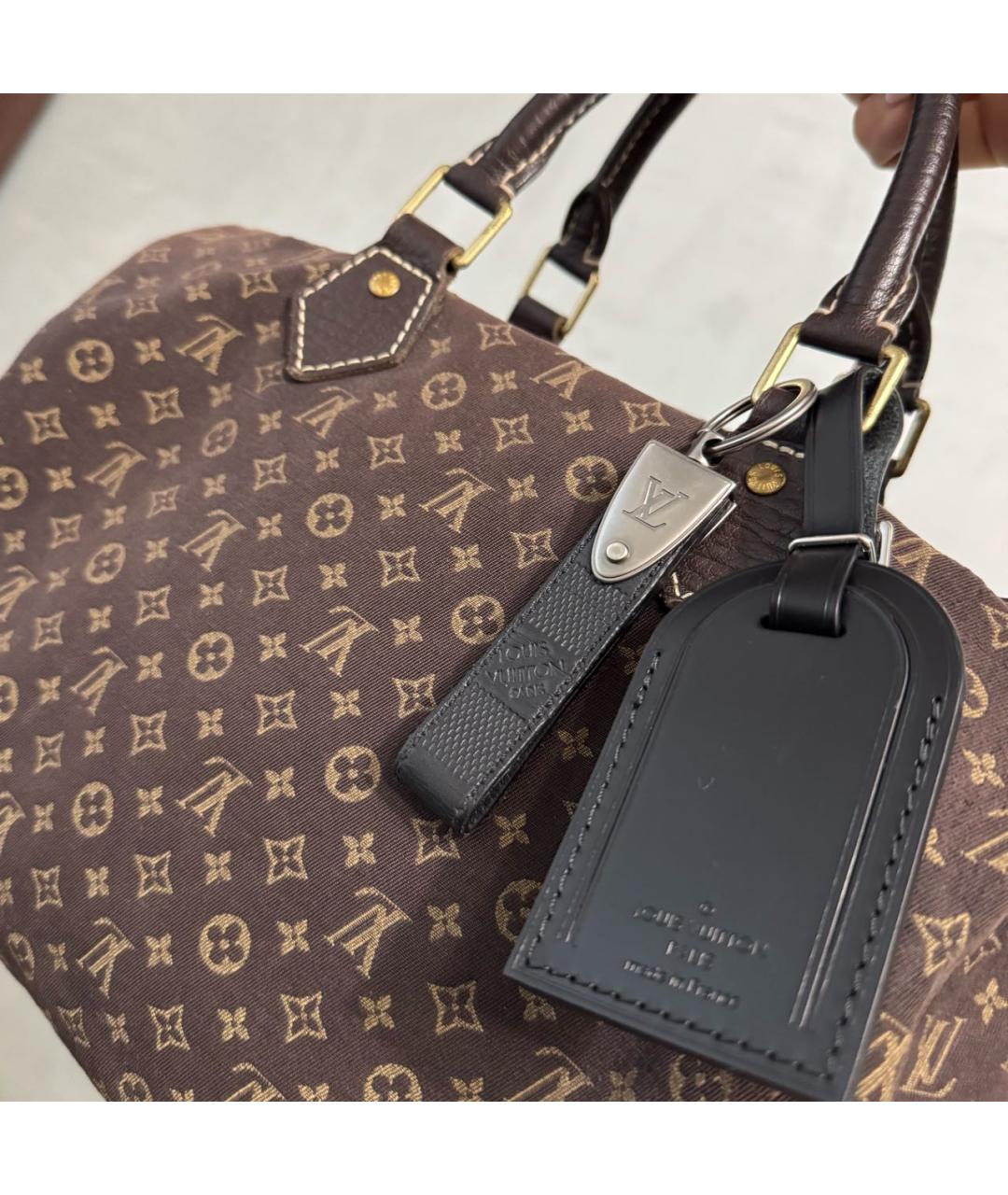 LOUIS VUITTON Черный брелок, фото 4