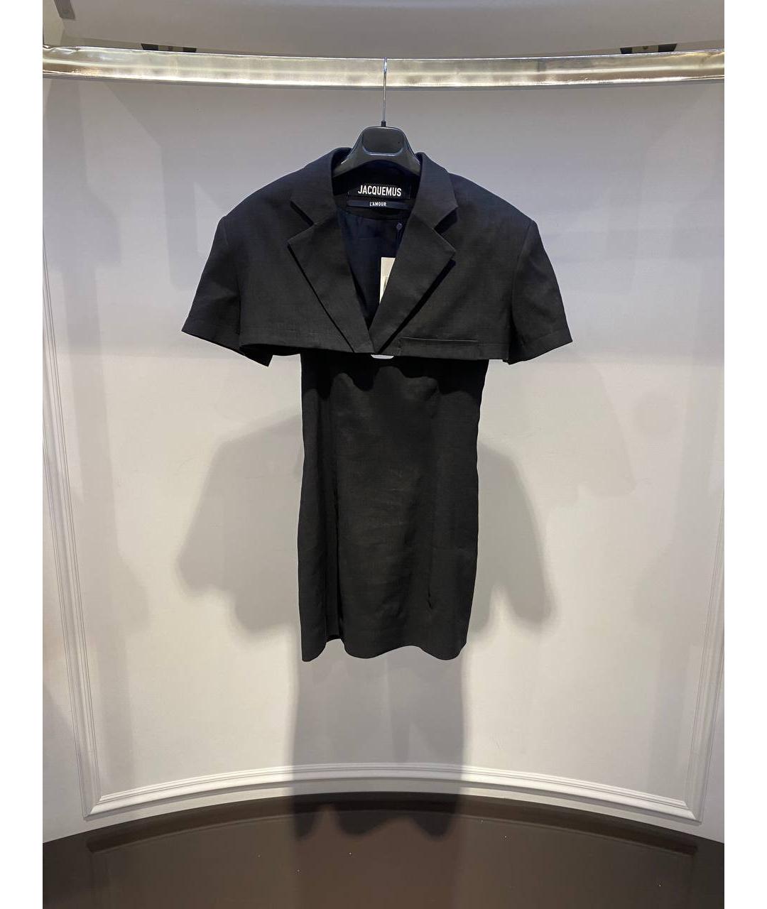 JACQUEMUS Черное платье, фото 4
