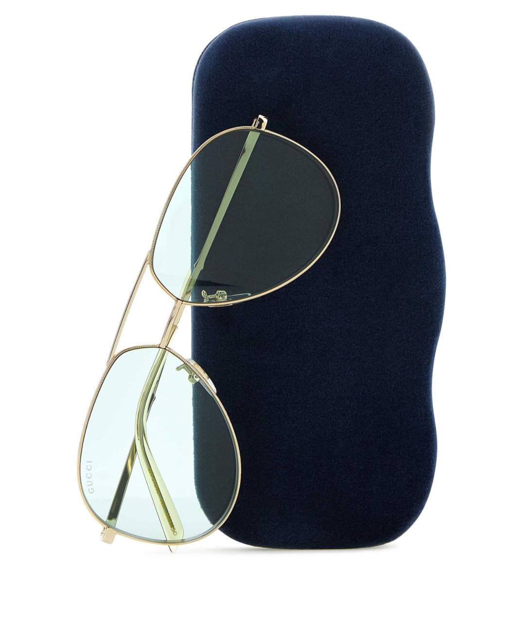 GUCCI Мульти металлические солнцезащитные очки, фото 3