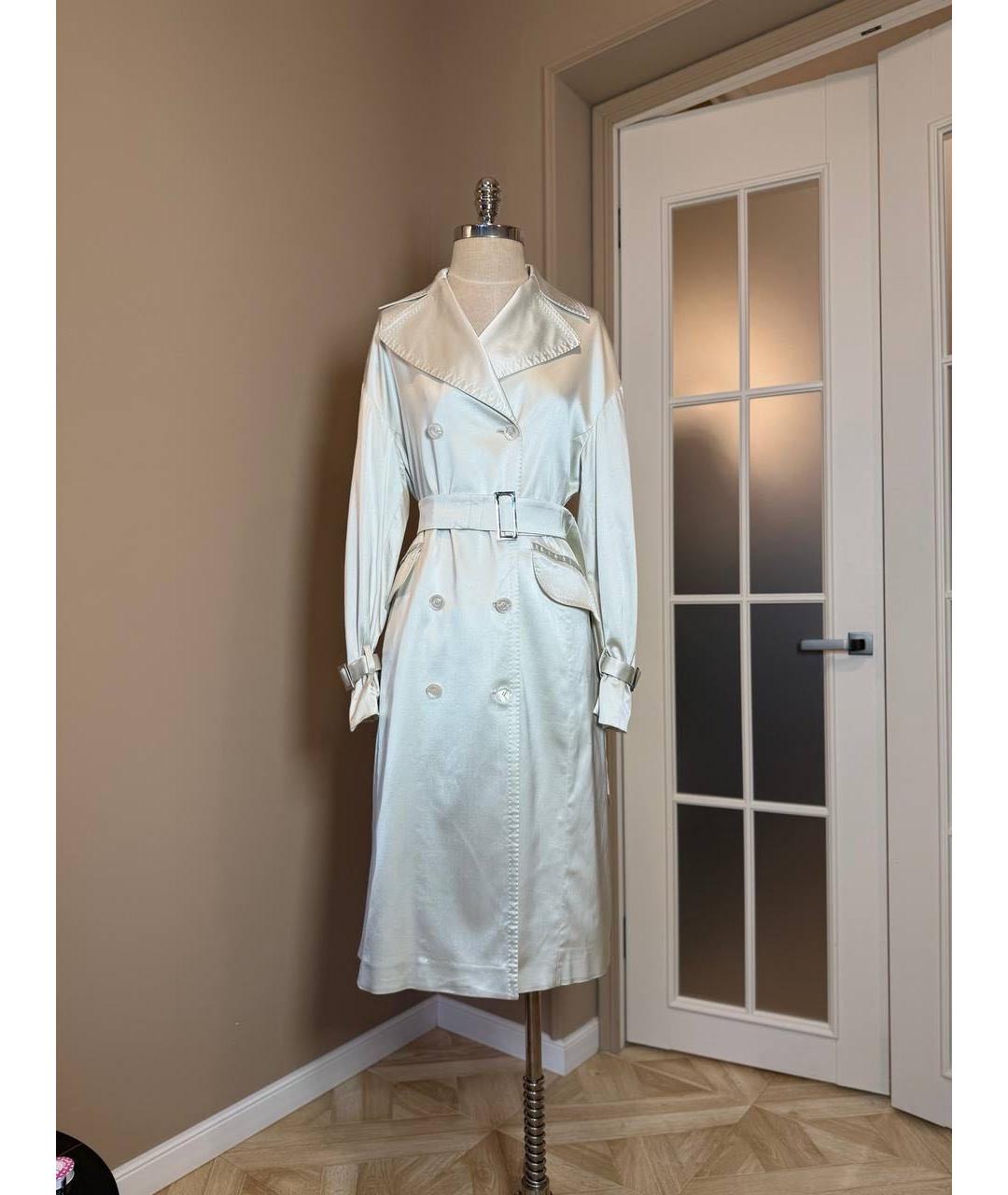 KITON Белый тренч/плащ, фото 9