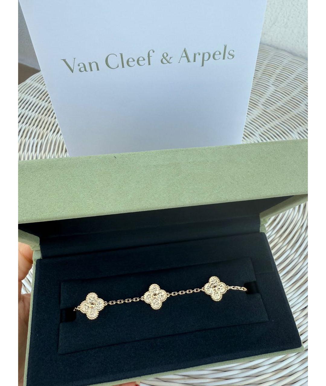 VAN CLEEF & ARPELS Золотой браслет из желтого золота, фото 2