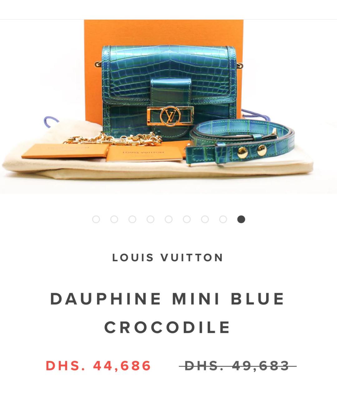 LOUIS VUITTON Сумка через плечо из экзотической кожи, фото 6