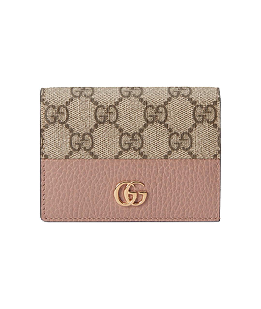GUCCI Бежевый кардхолдер, фото 1