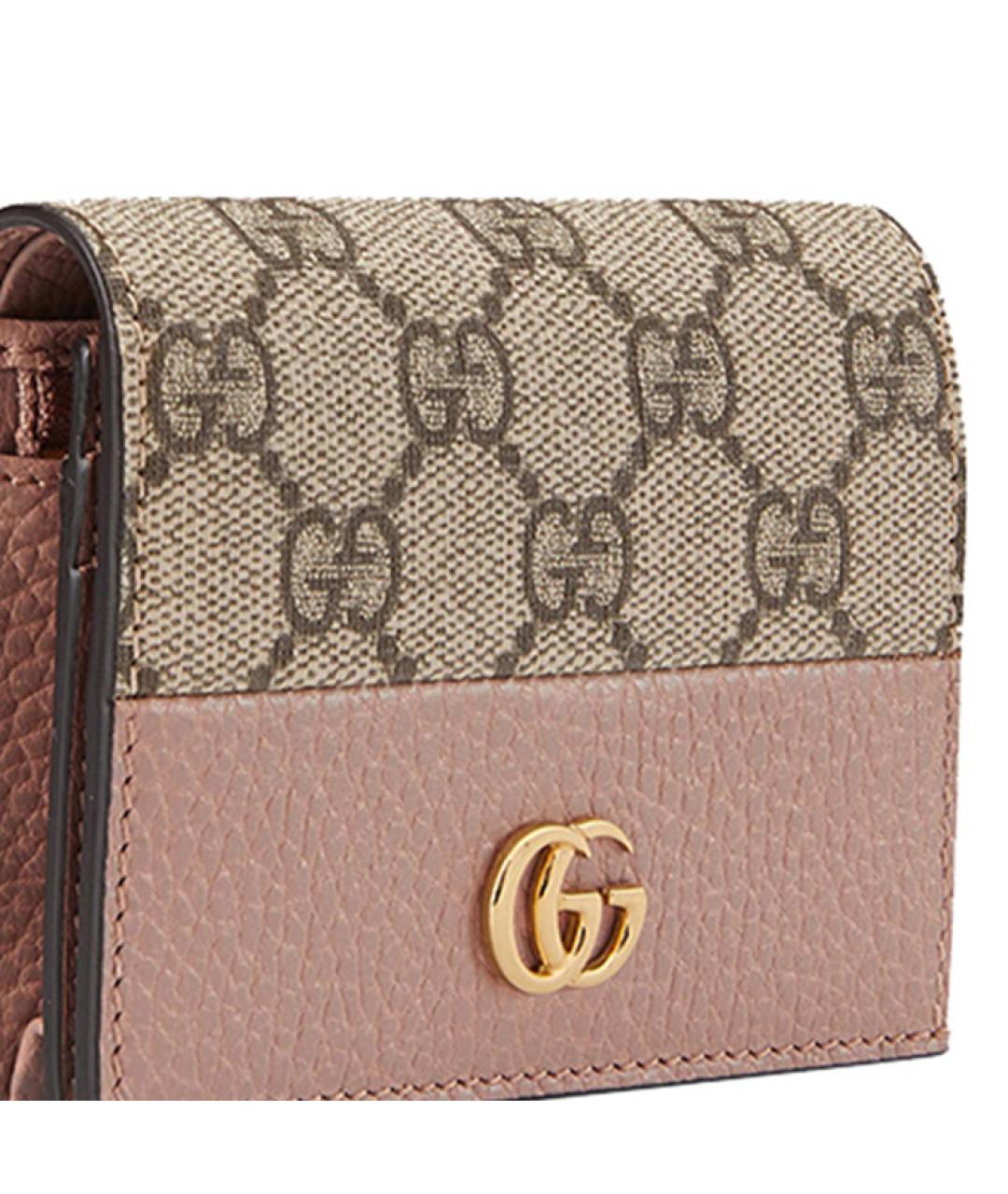 GUCCI Бежевый кардхолдер, фото 5