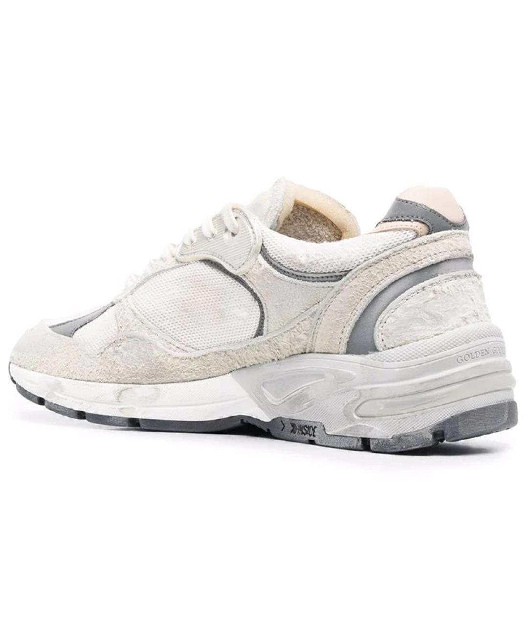 GOLDEN GOOSE DELUXE BRAND Белые замшевые кроссовки, фото 4