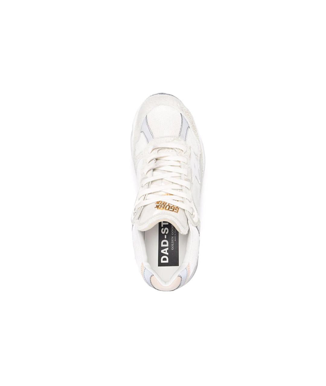 GOLDEN GOOSE DELUXE BRAND Белые замшевые кроссовки, фото 5