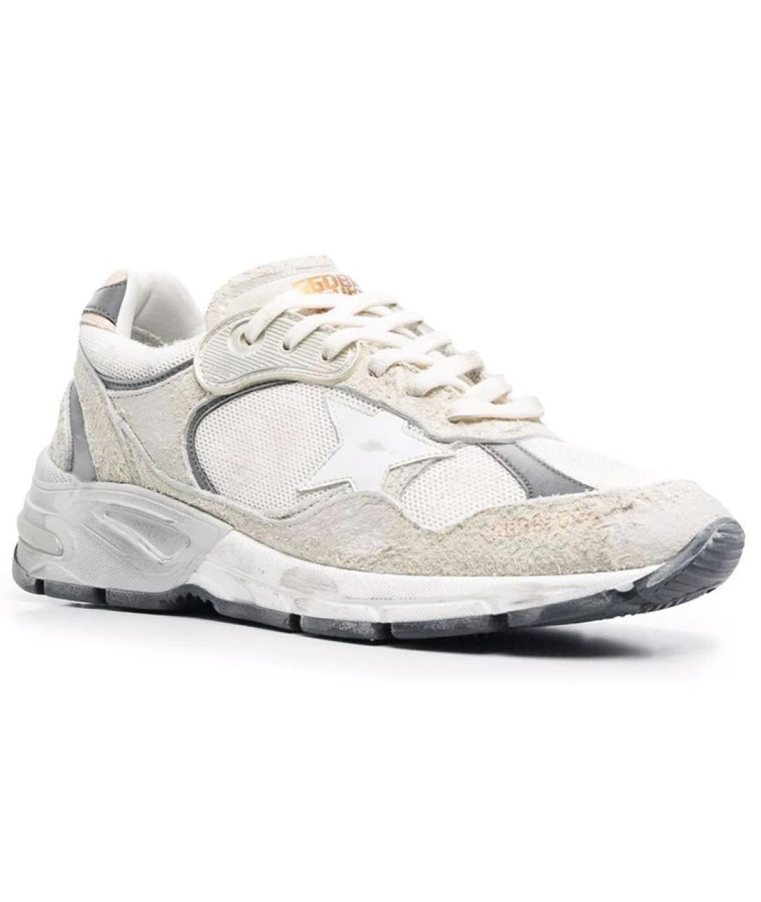 GOLDEN GOOSE DELUXE BRAND Белые замшевые кроссовки, фото 3