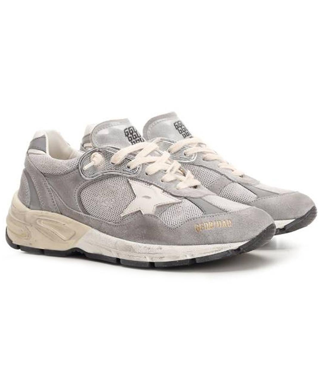 GOLDEN GOOSE DELUXE BRAND Серые замшевые кроссовки, фото 3