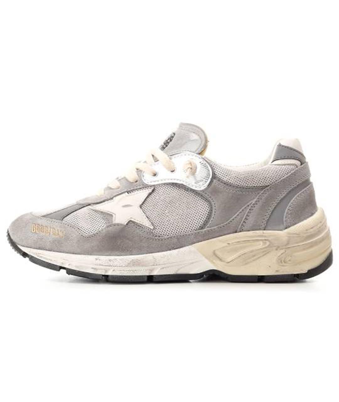GOLDEN GOOSE DELUXE BRAND Серые замшевые кроссовки, фото 2